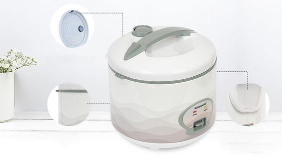 Nồi cơm điện Sunhouse SHD8602 thiết kế thanh lịch